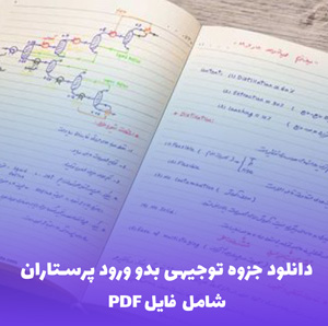 دانلود جزوه توجیهی بدو ورود پرستاران PDF | راهنمای کامل و بهروز